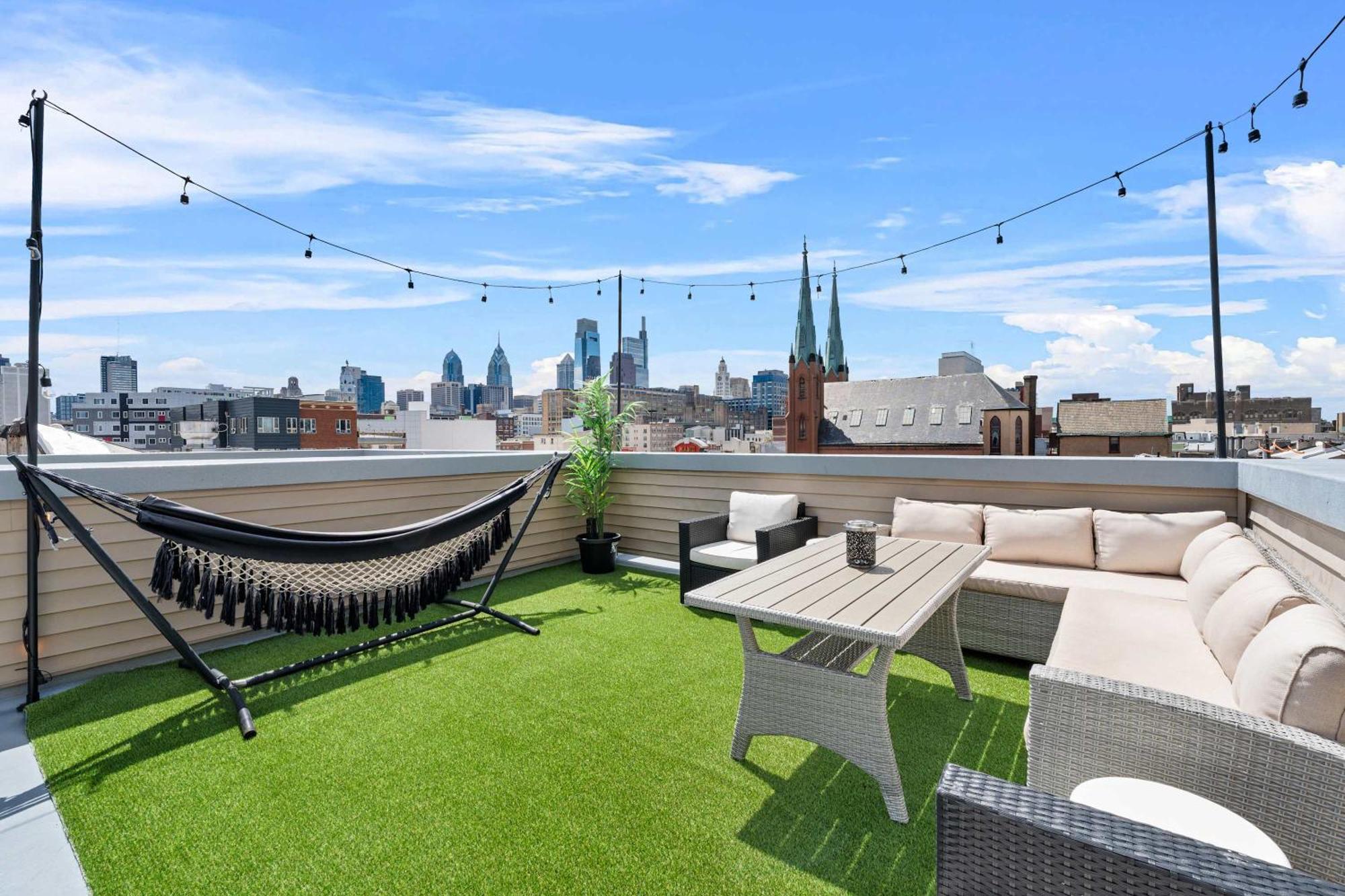 Villa Brand New Dbl Unit Roofdeck Outdoor Patio Philadelphia Exterior foto