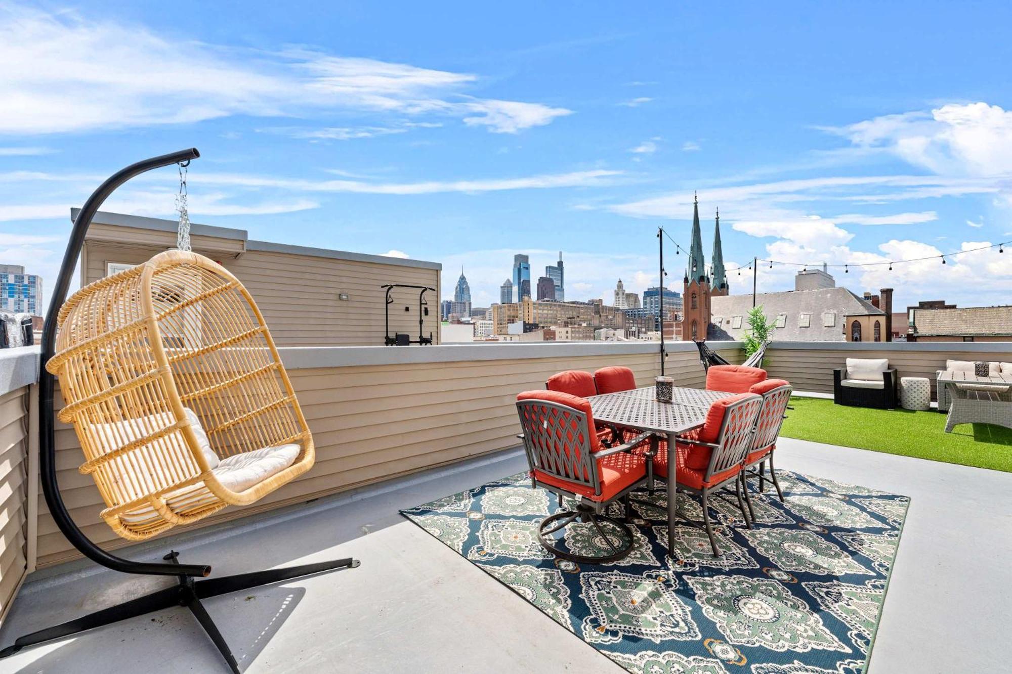 Villa Brand New Dbl Unit Roofdeck Outdoor Patio Philadelphia Exterior foto